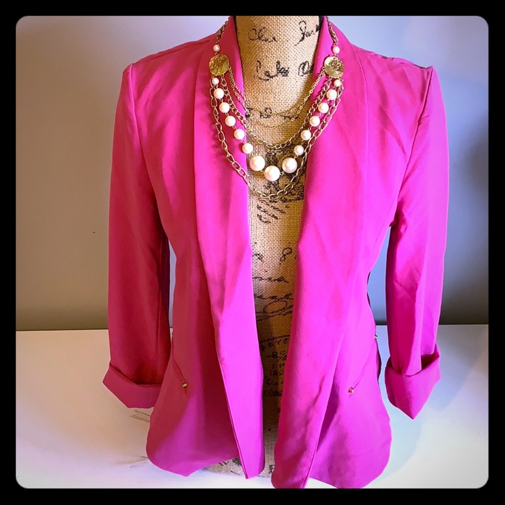 Women’s Pink Blazer